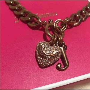 Juicy Couture rose gold choker